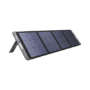 Panel Solar Plegable 200W / Recomendado para el Power Station Portable de 1200W UGREEN /  Alta Eficiencia de Conversión / Alineación Inteligente de la Luz Solar / Resistente Al Agua y Duradero / Incluye Cable XT60 Macho a Macho 2m.