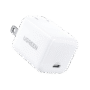 Cargador Mini de 20W Serie Nexode | 1 USB-C | Carga Rápida | Tecnología GaN II | PD3.0/QC4.0/QC3.0/ QC2.0 /QC1.0 AFC, FCP, BC1.2, Apple/Samsung | Carga Inteligente | Múltiple Protección | Color Blanco.