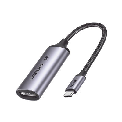Cable Adaptador USB-C a DP 1.4 |  8K@60Hz | 4K@240Hz | Compatible con Thunderbolt 3 & 4 | HDR | eARC | DTS |  Dolby | 3D | ALLM | VRR | Admite Multi-Stream (MST) | Longitud del cable 10cm | Caja de Aluminio. - Image 2
