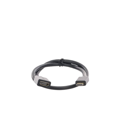 Adaptador Mini HDMI a HDMI (HDMI Tipo C)   / 18Gbps / 4K@60Hz / HDR /  Tecnología 3D / ARC / Carcasa PC+ABS / HDCP/ Longitud de 22 cm - Image 6