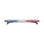 Torreta 47" Serie 16 con 300 LEDs, Dual Color,  frente: Rojo/Blanco, Azul/Blanco, trasero: Rojo/Ámbar, Azul/Ámbar