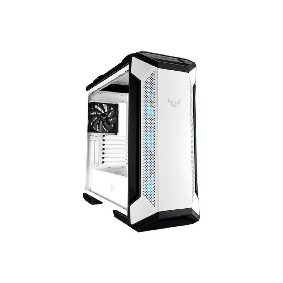 GABINETE ASUS TUF GT501 WHITE EDITION UP TO EATX 3X120MM 1X140PWM AURA RGB GT501 WT HANDLE