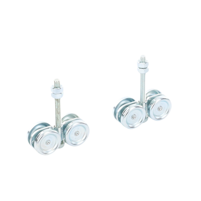 ECO KIT 4C - M / Kit COMUNELLO 1991-8125 de Carretillas de Cuatro Ruedas / Carga Soportada de 150 lbs / Incluye Dos Carretillas Para Puertas Colgantes - Image 5