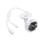 Tapa Trasera con Salida de Cable Principal / Compatible con DS-2CD2021G1-I y DS-2CD2021G1-I(C)