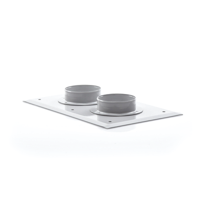 Placa pasamuro con capacidad de 2 botas de 4" - Image 3