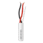 Bobina de 305 Metros de Cable 2 x 18 AWG / Riser / Blanco / Para aplicaciones en Alarmas de intrusión, Control de acceso, Interfonos, TV porteros, Automatizacion, Audio y Voceo.