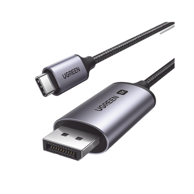 Cable USB-C a DP 1.4 | 3 metros | Compatible con Thunderbolt 3 & 4 | 8K@60Hz | 4K@240Hz | HDR10+ | eARC | DTS | 3D | ALLM | VRR | | FreeSync G-Sync | Caja de Aluminio | Nylon Trenzado | Conector Niquelado | Blindaje Multicapa. - Image 2
