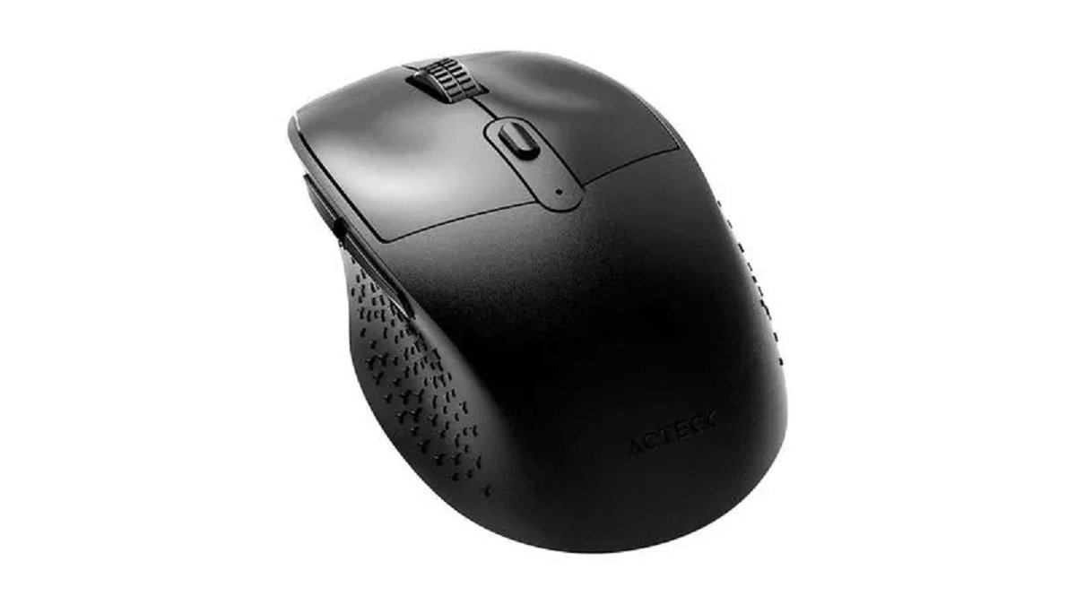 MOUSE ACTECK OPTIMIZE ERGO MI680 INALAMBRICO NEGRO 2.4 GHZ 2 MODOS BLUETOOTH SILENCIOSO AC-934077