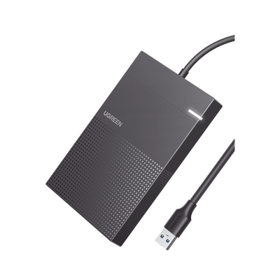 Carcasa de Disco Duro 2.5” (Enclosure) | Adecuado para HDD y SSD de 2.5” | Chip Inteligente | UASP & TRIM | Led Indicador | ABS | Hibernación Automática | Compatible con SATA I II III, HDD, SSD de hasta 6TB.