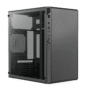 GABINETE ACTECK MINITORRE PERFORMANCE II GI215W PSU ATX PLUS 500W CON ACRILICO COLOR NEGRO AC 935784