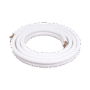 Kit de tubería / 1 / 4"  y 3 / 8 " / Capacidad para minisplit AUFIT / 1 Tonelada / Cinta aislante / Accesorios / Longitud de 4 metros
