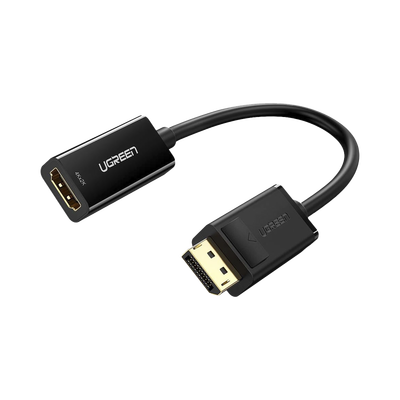 Convertidor DisplayPort a HDMI 4K| 3D | HDR | Blindaje interno | Botón Liberador | Carcasa de ABS | Plug & Play | CE, FCC, RoHS | Cable de 25 cm. - Image 2