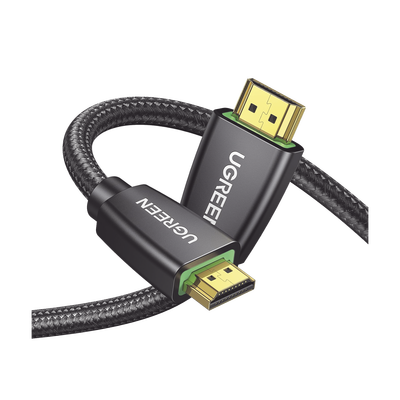 Cable HDMI 2.0  de Nylon Trenzado / 10 m / 4K@60Hz / HDR / 3D / HEC (Canal Ethernet HDMI) / ARC (Canal de Retorno de Audio / Color Profundo de 48 bits / Audio de 32 canales / HDCP 2.2 /Audio DTS: X / 18 Gbps / Blindaje de 4 capas - Image 3