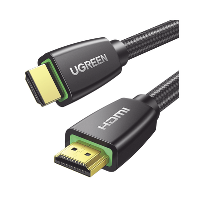 Cable HDMI 2.0  de Nylon Trenzado / 10 m / 4K@60Hz / HDR / 3D / HEC (Canal Ethernet HDMI) / ARC (Canal de Retorno de Audio / Color Profundo de 48 bits / Audio de 32 canales / HDCP 2.2 /Audio DTS: X / 18 Gbps / Blindaje de 4 capas - Image 2