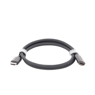 Cable de extensión HDMI 8K | 1 Metro | Macho a Hembra | HDMI 2.1 | 8K@60Hz | Núcleo de Cobre Puro 28AWG | Soporta la Conexión de hasta 3 Metros de largo en HDMI 2.1 - Image 3