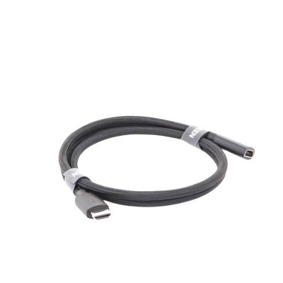 Cable de extensión HDMI 8K | 1 Metro | Macho a Hembra | HDMI 2.1 | 8K@60Hz | Núcleo de Cobre Puro 28AWG | Soporta la Conexión de hasta 3 Metros de largo en HDMI 2.1 - Image 6