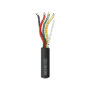 Carrete de Cable de 305m / 4 x 14 AWG / Cable DIRECT BURIAL / Color Negro / Para uso en Intemperie / Uso en Aplicaciones en Sistemas de Detección de Incendio y Sistemas de Evacuación