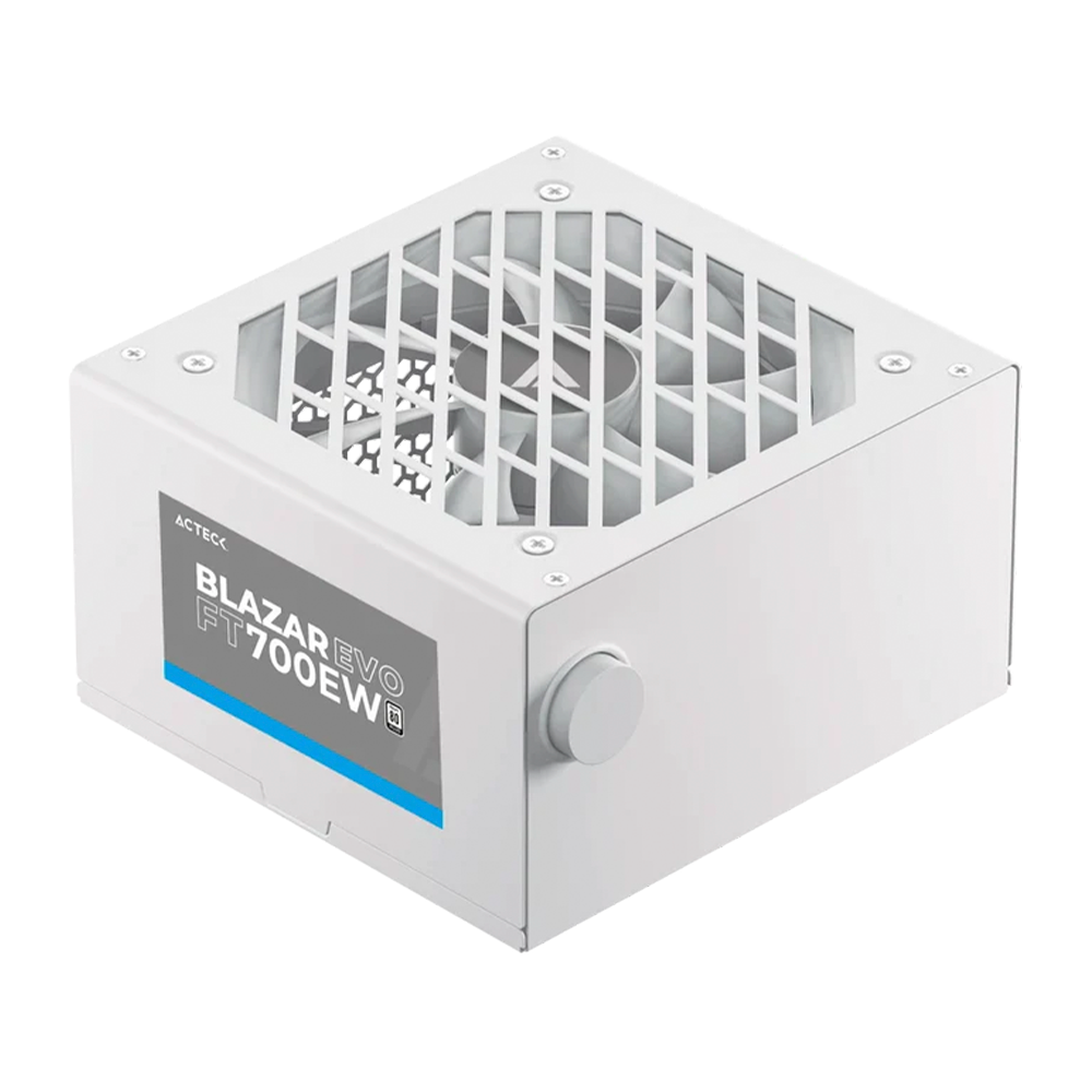 FUENTE DE PODER ACTECK ATX BLAZAR EVO FT700E 700W COLOR BLANCO ES 05004EB