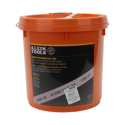 Cinta KLEIN TOOLS 50131 para Medir Conductos de 396m con Resistencia a la Tracción de 816 kg en Presentación de Cubeta - Image 4