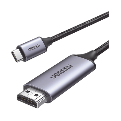 Cable USB-C 3.1 a HDMI 4K | 1.5m | Compatible con Thunderbolt 3 & 4 | Adaptador Tipo-C a HDMI | 4k@60Hz | Soporta Modo Espejo y Modo Extendido | Carcasa de Aluminio | Nylon Trenzado | Conector Niquelado | Blindaje Multicapa. - Image 2