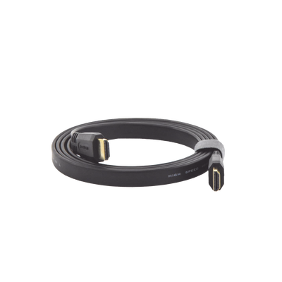 Cable HDMI 2.0 Plano de 1.5 m / 4K@60Hz / HDR / 3D / HEC (Canal Ethernet HDMI) / ARC (Canal de Retorno de Audio / Color Profundo de 48 bits / Audio de 32 canales / HDCP /Audio Dolby True HD 7.1 / 18 Gbps / Estañado y Triple Blindaje / Anti Interfer - Image 4