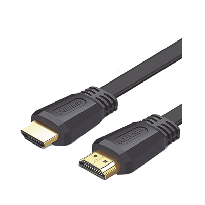 Cable HDMI 2.0 Plano de 1.5 m / 4K@60Hz / HDR / 3D / HEC (Canal Ethernet HDMI) / ARC (Canal de Retorno de Audio / Color Profundo de 48 bits / Audio de 32 canales / HDCP /Audio Dolby True HD 7.1 / 18 Gbps / Estañado y Triple Blindaje / Anti Interfer - Image 2