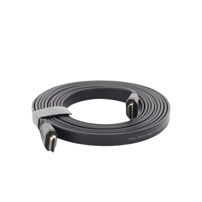 Cable HDMI 2.0 Plano de 3 m / 4K@60Hz / HDR / 3D / HEC (Canal Ethernet HDMI) / ARC (Canal de Retorno de Audio) / Color Profundo de 48 bits / Audio de 32 canales / HDCP /Audio Dolby True HD 7.1 / 18 Gbps / Estañado y Triple Blindaje / Anti Interfere - Image 3