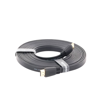 Cable HDMI 2.0 Plano de 5 m / 4K@60Hz / HDR / 3D / HEC (Canal Ethernet HDMI) / ARC (Canal de Retorno de Audio) / Color Profundo de 48 bits / Audio de 32 canales / HDCP /Audio Dolby True HD 7.1 / 18 Gbps / Estañado y Triple Blindaje / Anti Interfere - Image 6