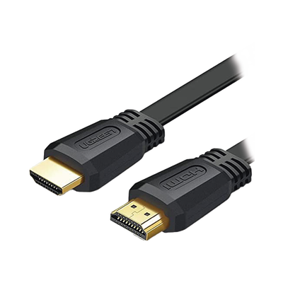 Cable HDMI 2.0 Plano de 5 m / 4K@60Hz / HDR / 3D / HEC (Canal Ethernet HDMI) / ARC (Canal de Retorno de Audio) / Color Profundo de 48 bits / Audio de 32 canales / HDCP /Audio Dolby True HD 7.1 / 18 Gbps / Estañado y Triple Blindaje / Anti Interfere - Image 2