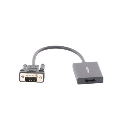 Entrada: VGA Macho / Salida: HDMI Hembra / Resolución de 1080P@60Hz / Puerto Estéreo de 3.5 mm / Plug and Play, Sin Controlador / Longitud del Cable 15 cm. / Incluye Cable de Alimentacion USB / Incluye Cable de Audio de 3.5mm. - Image 5