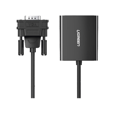 Entrada: VGA Macho / Salida: HDMI Hembra / Resolución de 1080P@60Hz / Puerto Estéreo de 3.5 mm / Plug and Play, Sin Controlador / Longitud del Cable 15 cm. / Incluye Cable de Alimentacion USB / Incluye Cable de Audio de 3.5mm. - Image 2