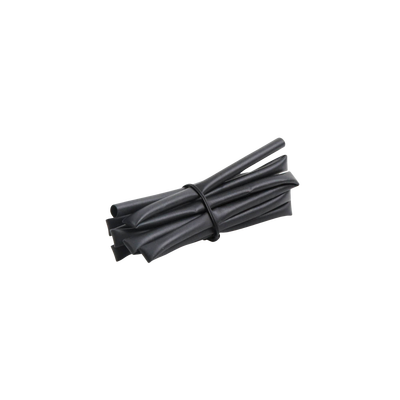 Tubo Termoencogible (Termofit) Negro de 1.2 m, 1/8" de Diámetro, Reduce de 2:1, Poliolefina. - Image 4