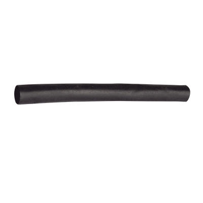 Tubo Termoencogible (Termofit) Negro de 1.2 m, 3/8″ de Diámetro, Reduce de 2:1, Poliolefina.