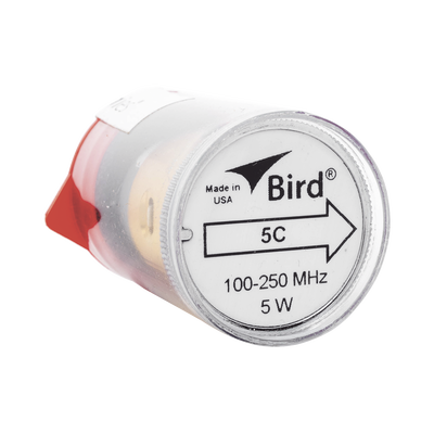 Elemento de 5 Watt en linea 7/8″ para Wattmetro BIRD 43 en Rango de Frecuencia de 100 a 250 MHz.