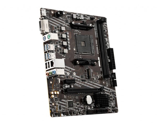 MB MSI A520 BULK MATX AM4 2SLOTS RAM 1HDMI 1DVI A520M A PRO BULK