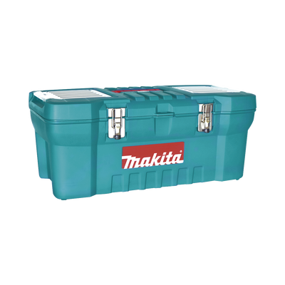Caja de herramientas de 24″ con doble cerradura de metal (60 x 25 x 30 cm)