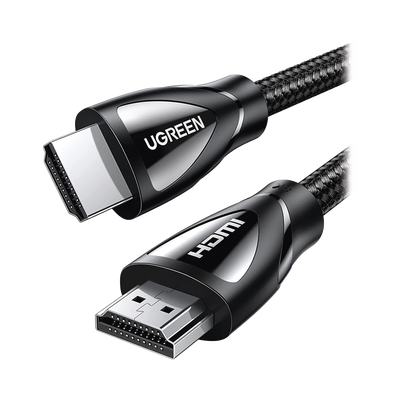 Cable HDMI 2.1 de Nylon Trenzado / 3 Metros / 8K@60Hz/4K@120Hz / eARC (Canal de Retorno de Audio / HDR10+ / VVR / HEC (Canal Ethernet HDMI) / ALLM / 3D / Dolby Atmos / Dolby Visión / 48 Gbps / Mayor Duración. - Image 2