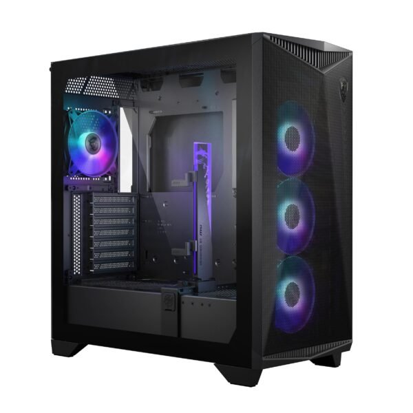 GABINETE MSI MEDIA TORRE BLANCO CRISTAL TEMPLADO 4FANS ARGB MPG GUNGNIR 300R AIRFLOW WHITE