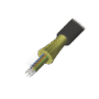 Cable de Fibra Óptica de 4 hilos, Interior/Exterior, Tight Buffer, No Conductiva (Dielectrica), Plenum, Monomodo OS2, 1 Metro