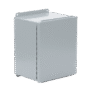 Gabinete de Bisagra Continua NEMA 12; IP66 de Uso en Intemperie, 305 x 254 x 203 mm, De Acero, Color Gris