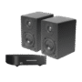 Kit Amplificador VSSL de 1 Zona + Altavoz De Estantería Color Negro De TruAudio