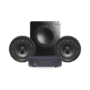 KIT Amplificador VSSL  A1X | 2 Bocinas de Techo TruAudio PP8 |  Subwoofer SS10