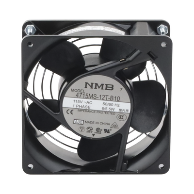 Ventilador Axial Compacto, de 4 Pulgadas, 49 CFM, 115 Vca, De Acero, Color Negro - Image 2