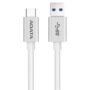 CABLE ADATA USB C MACHO A USB A MACHO 1 METRO BLANCO ACA3AL 100CM CSV