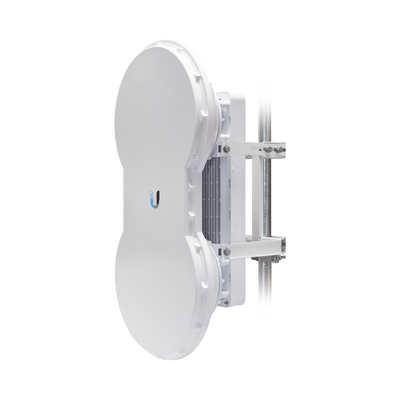 Radio de Backhaul de alta capacidad full duplex, tecnología airFiber hasta 1.2 Gbps, 5 GHz (5470 – 5950 MHz) con antena integrada de 23 dBi
