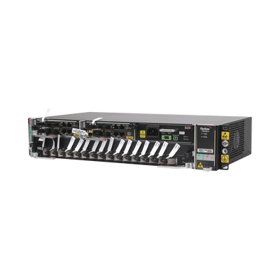 OLT Carrier Class Modular GPON, 2 Ranuras, Incluye 1 Tarjeta GPOA FIBERHOME AN6000-2-AC de 16 puertos GPON, 1 Fuente de CA, 2 UR, Gestión por UNM2000, CLI, (Incluye Instalación de Software UNM2000) - Image 2