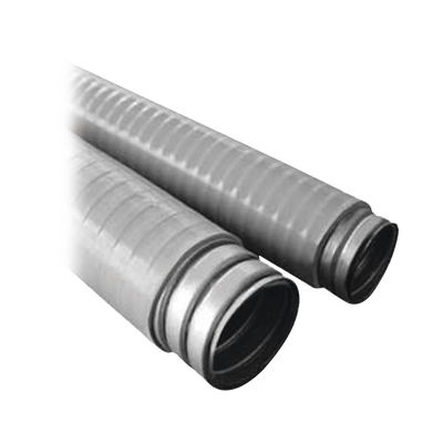 Tubo Flexible tipo Liquidtight de 3″ (75 mm). Acero + Forro PVC. Rollo de 10 Metros.