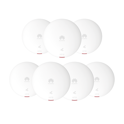 Kit de 7 – Punto de Acceso Wi-Fi 6 /  1.775 Gbps / MU-MIMO 2×2:2 (2.4GHz y 5GHz) / Smart Antenna 20% más cobertura / Instalación en techo y pared / Seguridad WP3 / Con Administración Gratuita desde la Nube