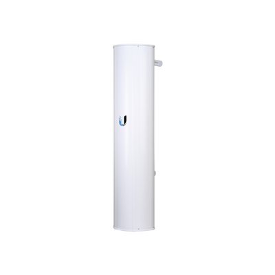 Antena sectorial blindada de 90º de cobertura 5 GHz (5.15 – 5.85 GHz), dividida en 3 bloques de 30º, ideal para alta densidad de suscriptores