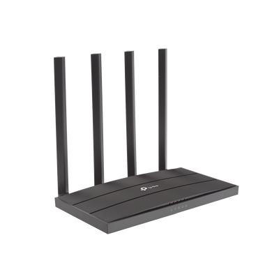 Router inalámbrico WiFi 5 ac / Wave 2 MU-MIMO 3×3 1900 Mbps / Doble Banda 2.4 y 5 GHz / 1 puerto WAN 10/100/1000 Mbps / 4 puertos LAN 10/100/1000 Mbps / Tecnología Smart Connect / Compatible con EasyMesh
